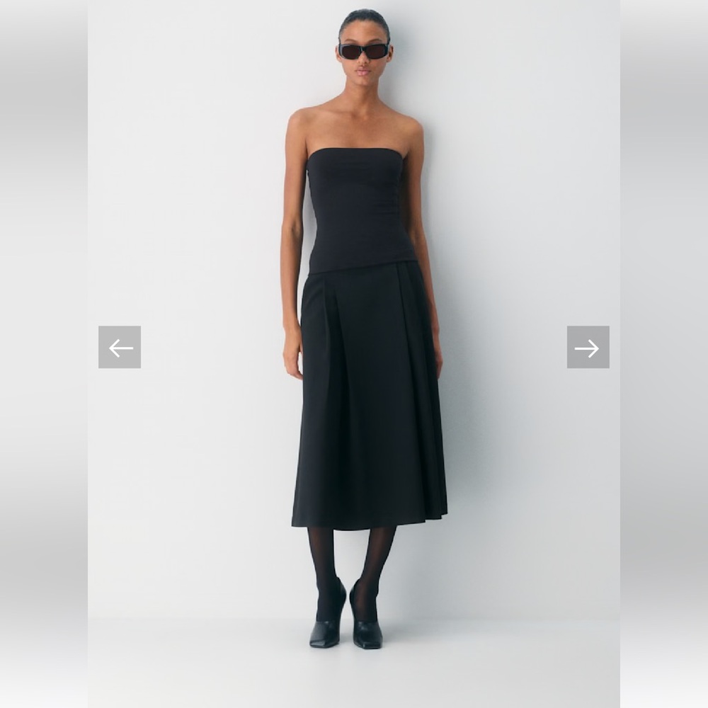 Aritzia Black Contour Tube Top